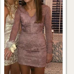 B.darlin Lace Bodycon Dress